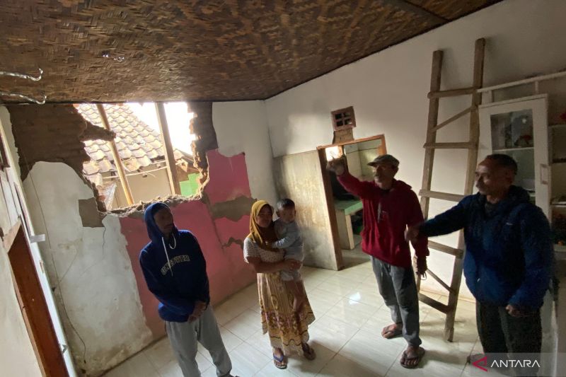 Bantuan Perbaikan Rumah Terdampak Gempa di Garut Menunggu Realisasi BNPB