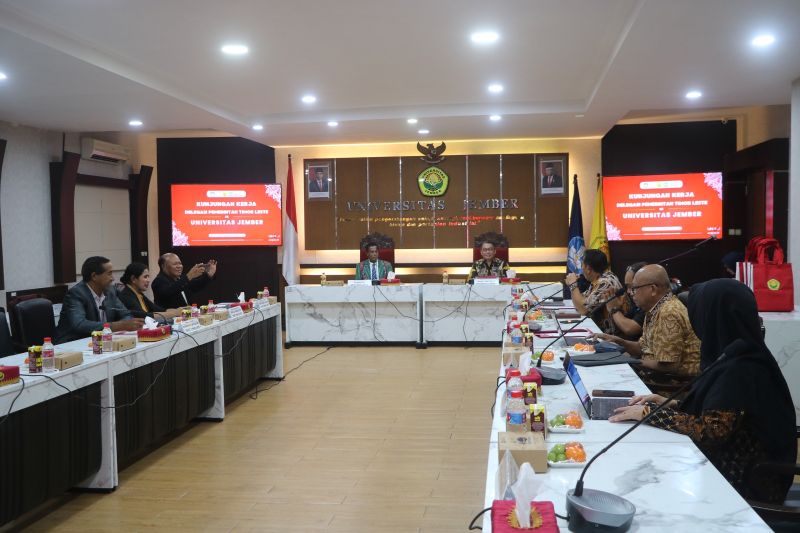 Kerja Sama Unej dan Timor Leste untuk Tingkatkan Kualitas ASN