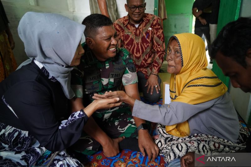 Korem 011/Lilawangsa Berikan Bantuan Rumah di Aceh Utara