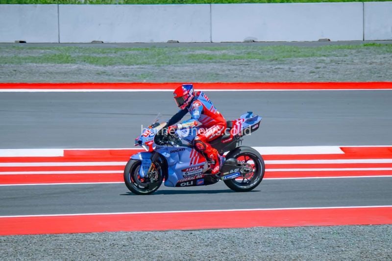 Bagnaia Puas Performa Motor di Hari Pertama MotoGP Jepang