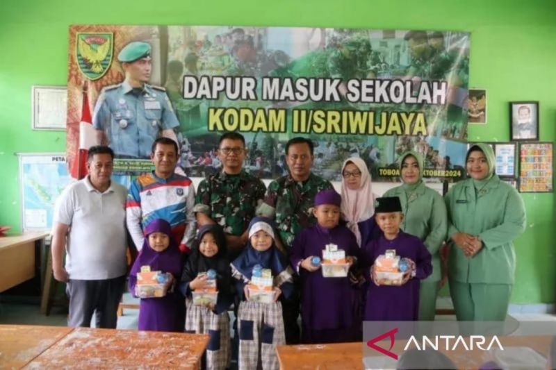 Kodim 0432 Bangka Selatan Luncurkan Program Dapur Masuk Sekolah