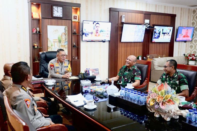 Sinergi TNI-Polri Jaga Keamanan Pilkada Kepri 2024