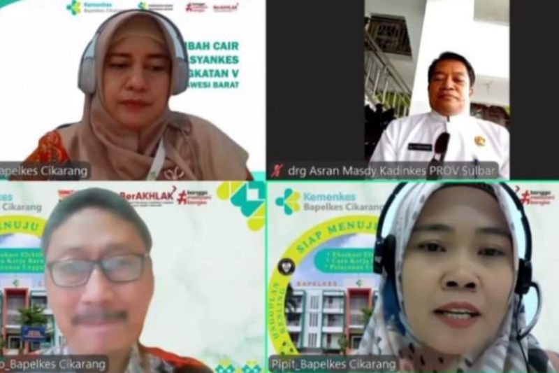 Pelatihan Pengelolaan Limbah Berbahaya untuk Tenaga Kesehatan Sulbar