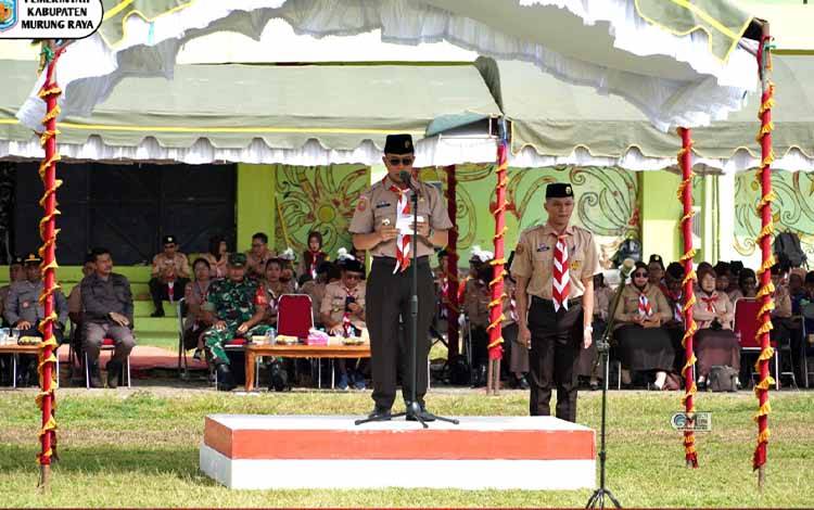 Pj Bupati Murung Raya: Pramuka Siapkan Generasi Berdaya Saing untuk Indonesia Emas 2045