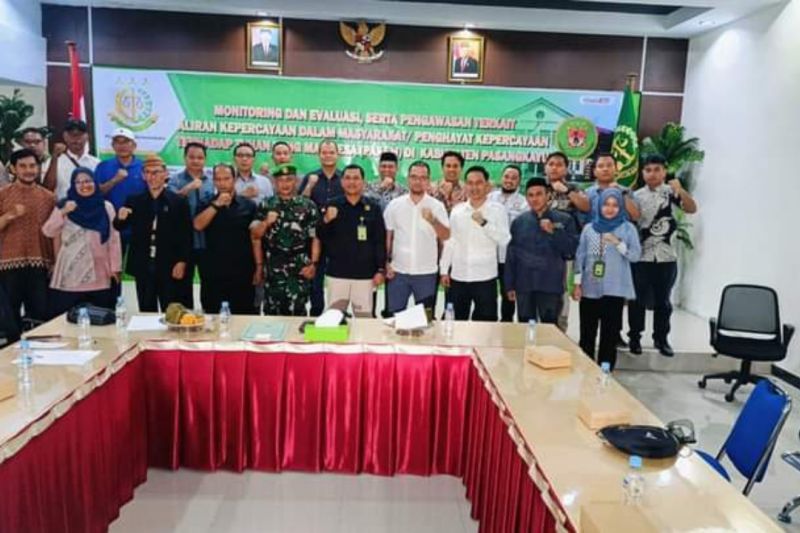 Kodim Pasangkayu Awasi Aliran Kepercayaan dan Keagamaan Masyarakat