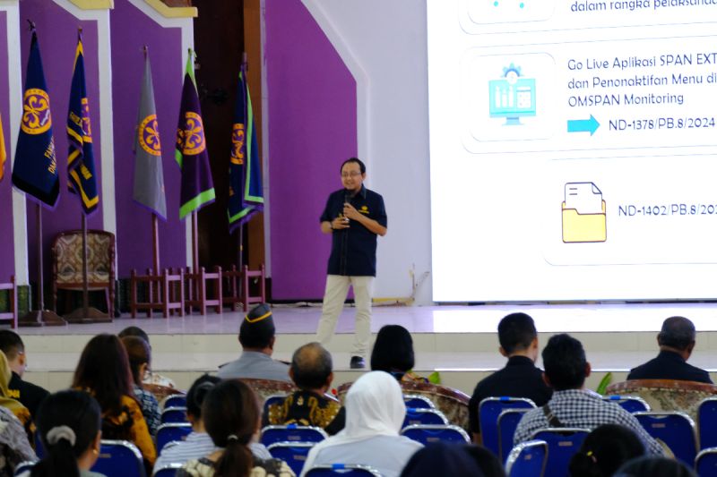 Evaluasi APBN 2024, KPPN Manokwari Ciptakan Koordinasi Efektif