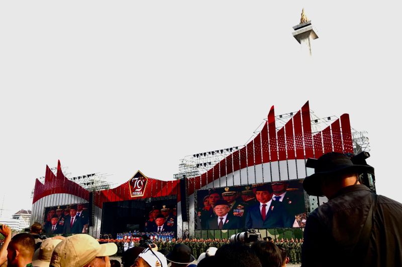 Puncak Peringatan HUT Ke-79 TNI Di Jakarta, 100.000 Prajurit Terlibat