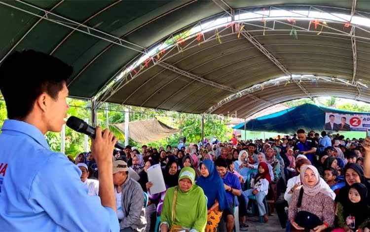 Warga Wonorejo Kompak Dukung Pasangan AGI-SAJA di Pilkada 2024