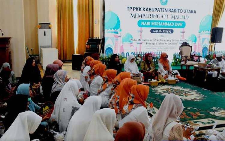 Peringatan Maulid Nabi Muhammad SAW TP PKK Barito Utara Perkuat Silaturahmi dan Keimanan