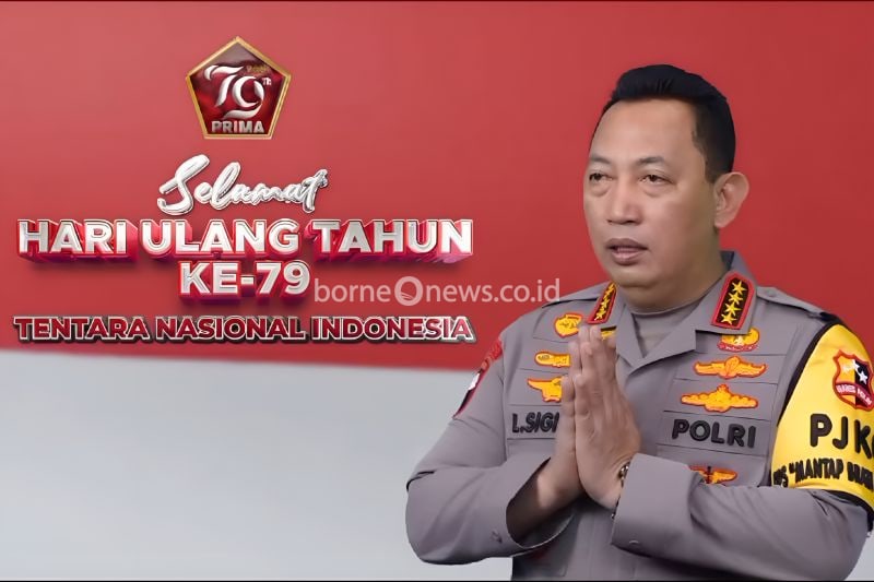 Sinergi TNI dan Polri Ditegaskan Saat Peringatan HUT Ke-79 TNI