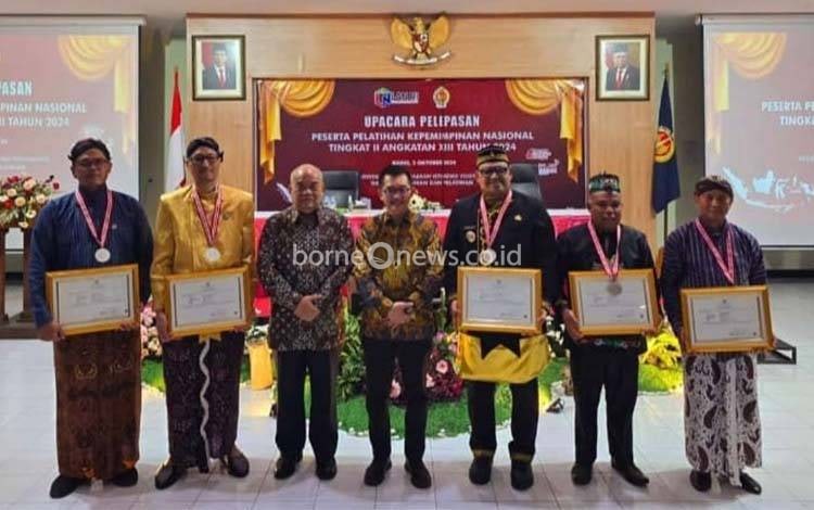 Kepala DKPP Seruyan Lima Besar Peserta Terbaik di Pelatihan Kepemimpinan Nasional Tingkat II