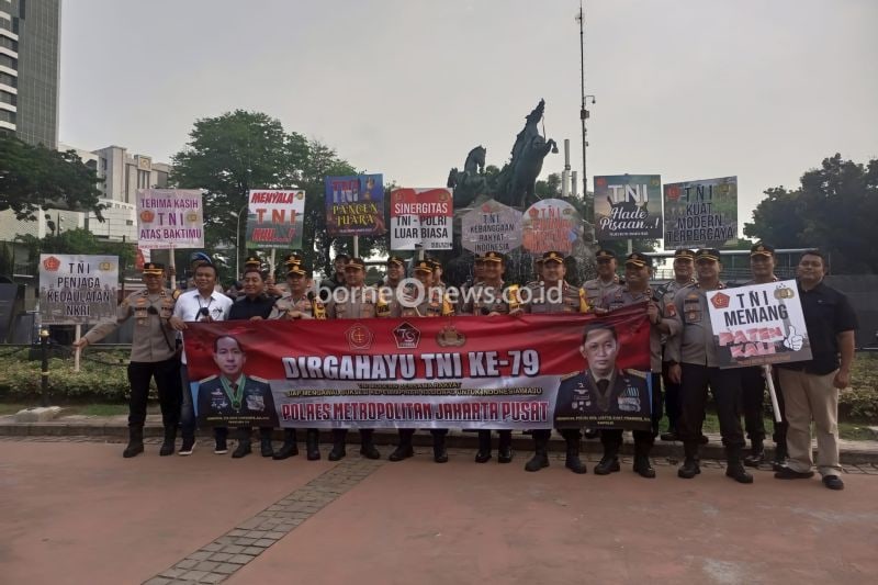 Polres Jakarta Imbau Ketertiban Warga di HUT TNI ke-79