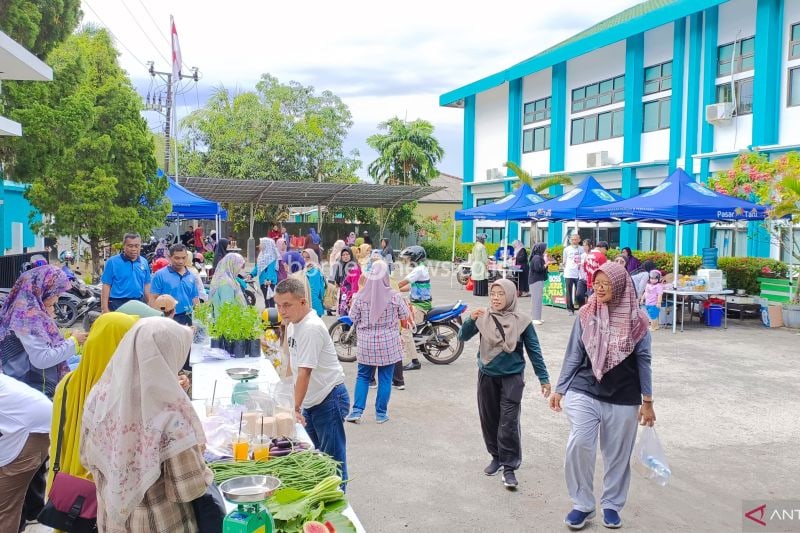 Pasar Tani Belitung Capai Transaksi Rp16,7 Juta, Dorong Pendapatan Petani