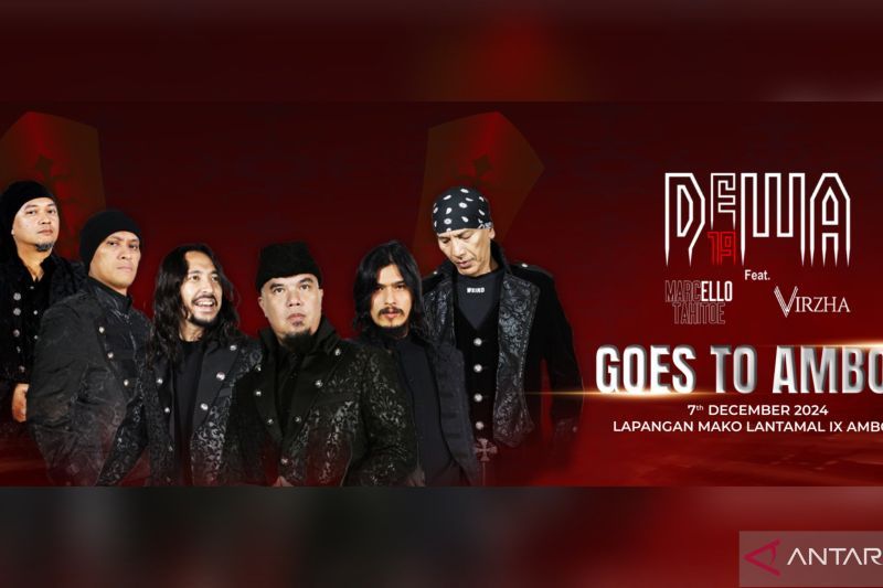 Dewa 19, Ello, dan Virzha Siap Gelar Konser Akbar di Ambon