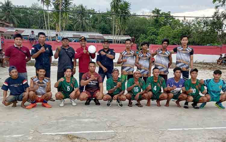 Pemdes Muru Duyung Road Show Pertandingan Voli Persahabatan ke Semua Desa di Pematang Karau
