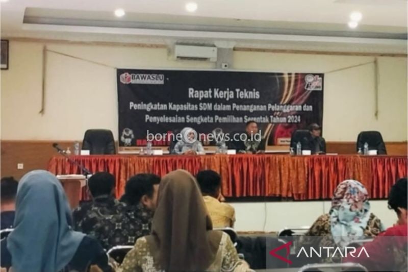 Bawaslu Solok Selatan Gelar Simulasi Penyelesaian Sengketa Cepat
