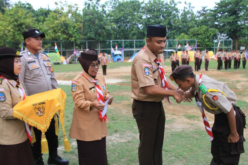 Lomba Regu Prestasi Penggalang dan Kreativitas di Kepulauan Seribu