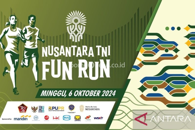 Nusantara TNI Fun Run, Perayaan HUT TNI di Ibu Kota Baru
