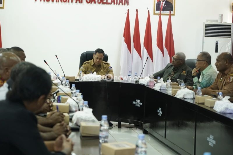 Pemerintah Papua Selatan Perkuat Hubungan dengan Papua Nugini
