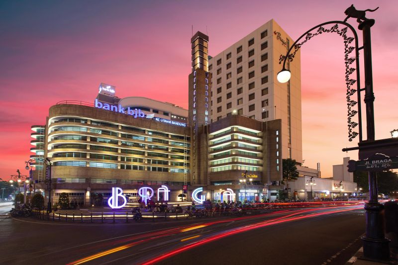 Kantor pusat bank bjb di Kota Bandung. (ANTARA/HO-bank bjb)