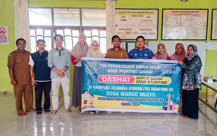 Program Dashat di Desa Wargo Mulyo Upaya Bersama Atasi Stunting