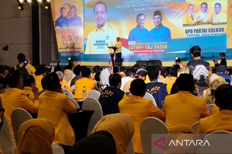Golkar Targetkan Kemenangan 65 Persen di Pilkada Jateng 2024
