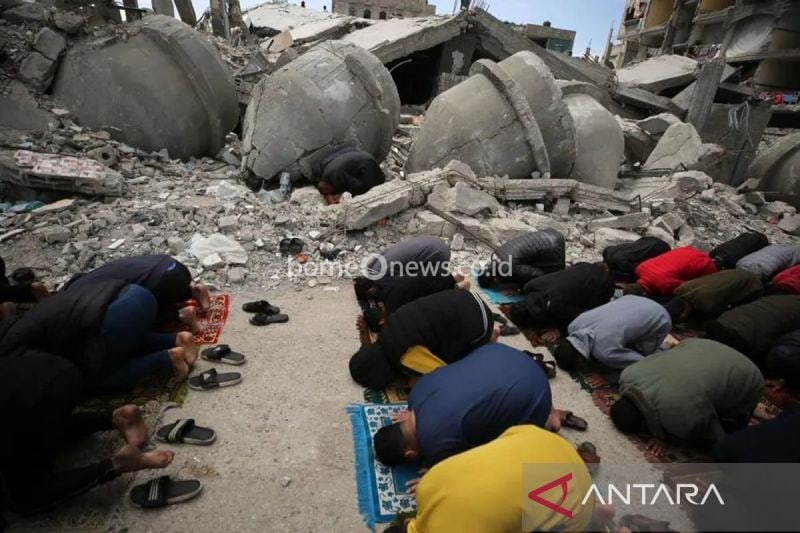 Hampir 80 Persen Masjid di Gaza Hancur Akibat Agresi Israel