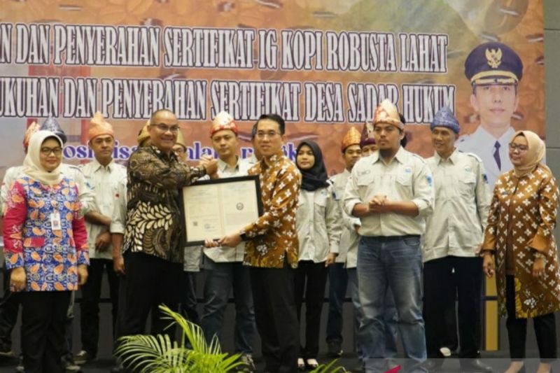 Kopi Robusta Lahat Tersertifikasi Indikasi Geografis untuk Kesejahteraan Masyarakat