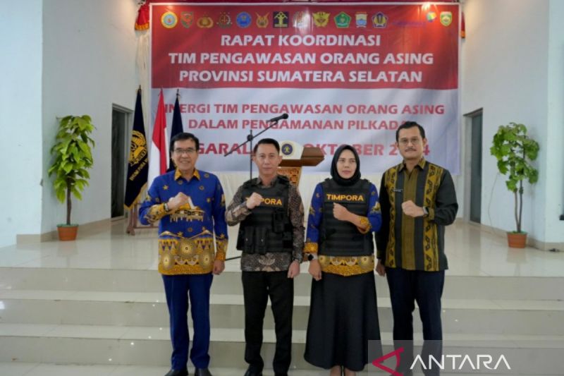 Tim Pora Kemenkumham Sumsel- Pemkot Pagaralam bersinergi perketat pengawasan WNA. (ANTARA/HO/Kemenkumham SS/24)