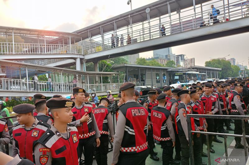 Kepolisian Kerahkan 1.634 Personel Amankan Debat Pilkada Jakarta
