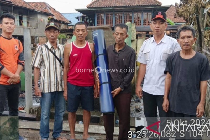 BPBD Muara Enim Salurkan Bantuan untuk Korban Kebakaran