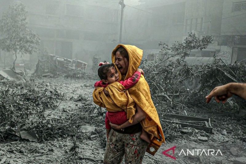 Serangan Udara Israel di Gaza Tewaskan 14 Warga Palestina Termasuk Anak-anak