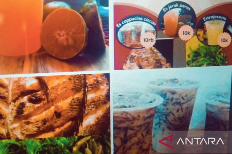 Produk makanan dan minuman hasil produksi para pelaku usaha mikro, kecil, dan menengah (UMKM) di Kabupaten Biak Numfor, Papua. ANTARA/Muhsidin