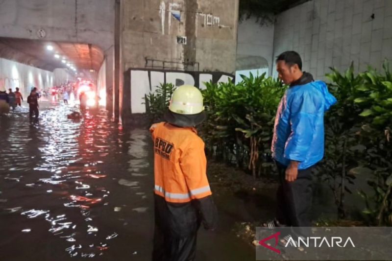 Penanganan Banjir Underpass Sholeh Iskandar Selesai Dalam Enam Jam