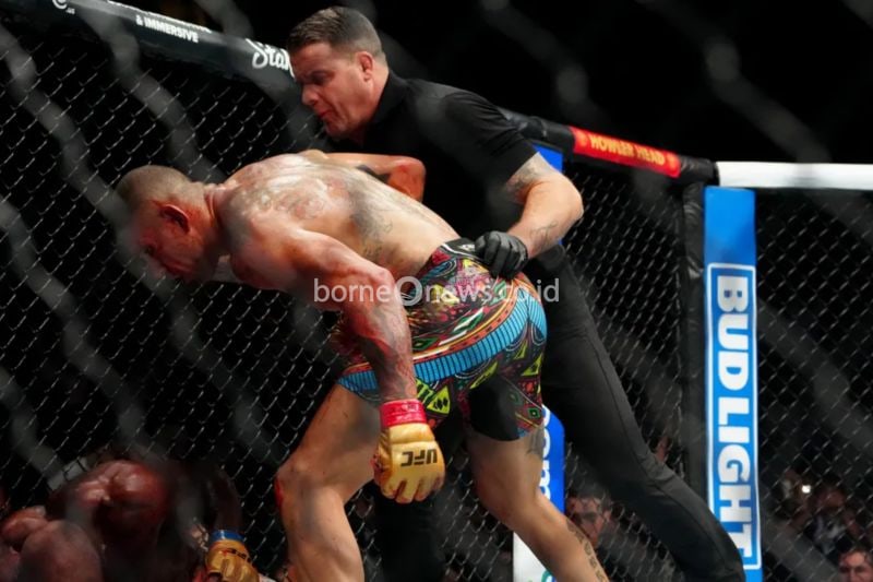 Alex Pereira Pertahankan Gelar Juara UFC Setelah Kalahkan Rountree