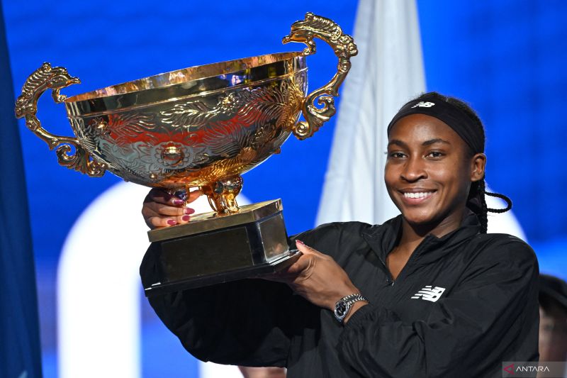 Coco Gauff Juara China Open Usai Kalahkan Karolina Muchova