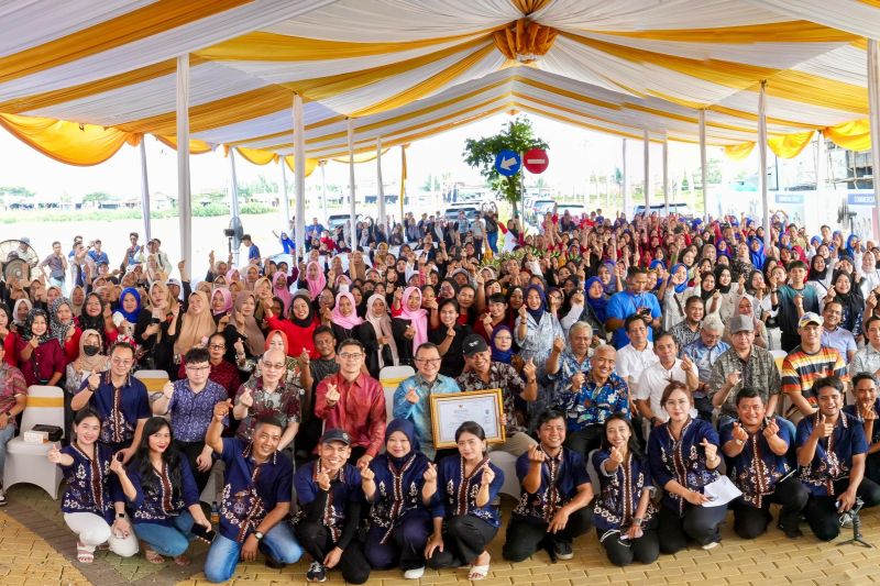 Perumahan Bersubsidi MGK Serang Raih Sertifikat Gedung Hijau