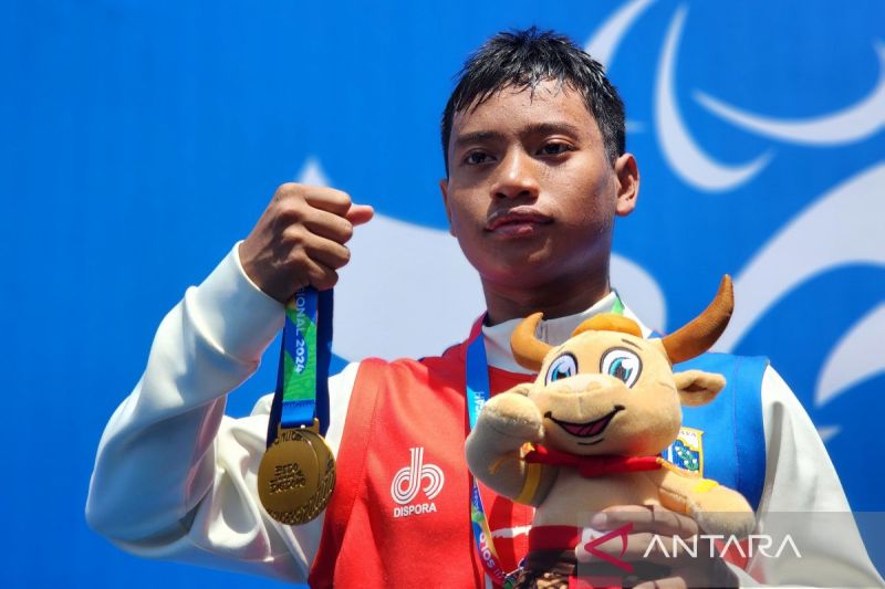 Rafi Syafar Pecahkan Rekor Nasional Para-renang di Peparnas XVII