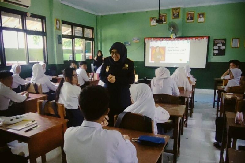 Kemenkeu Mengajar, Tingkatkan Literasi Keuangan Siswa di Bandarlampung