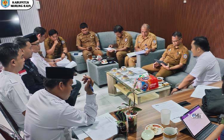 KPU Murung Raya Gelar Rapat Persiapan Debat Publik Pilkada 2024, Bahas Isu Strategis