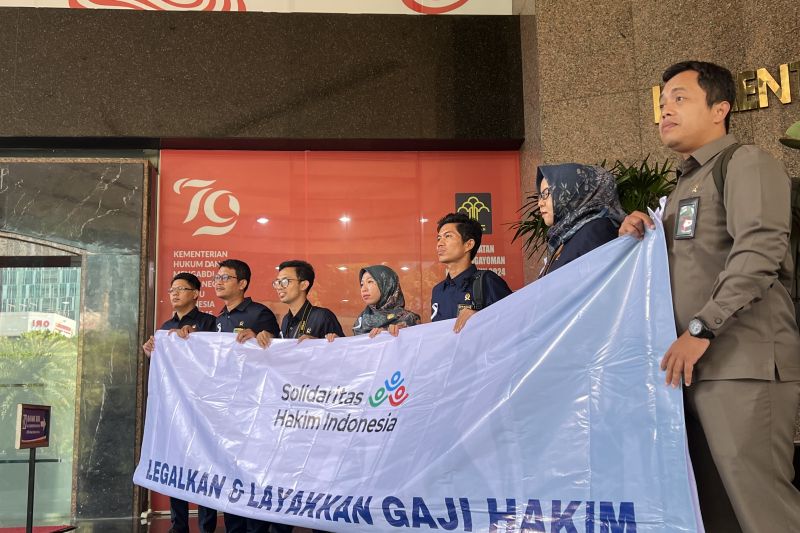 Menkumham Tindak Lanjuti Tuntutan Solidaritas Hakim Indonesia