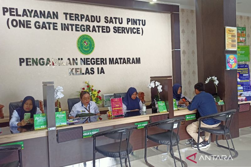 Ombudsman NTB Lakukan Sidak Pelayanan di Pengadilan Negeri Mataram