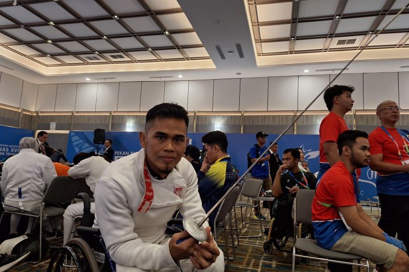 Akhmad Saidah Targetkan Medali Emas di Peparnas 2024
