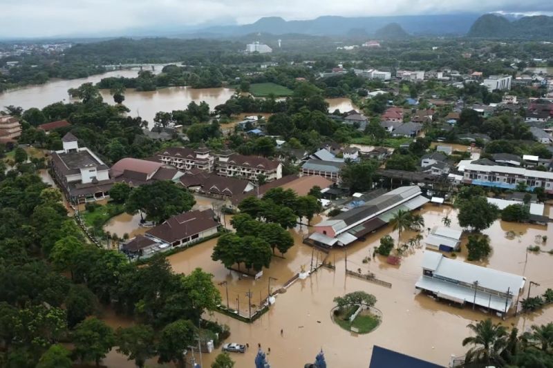 Banjir Meluas di Thailand, Lebih dari 30.000 Keluarga Terdampak