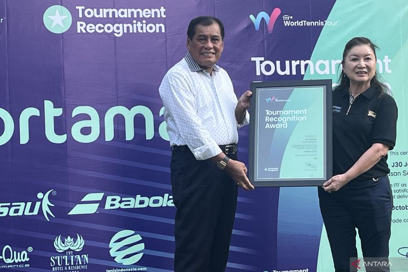 Sportama ITF J30 Jakarta Raih Penghargaan Turnamen Internasional