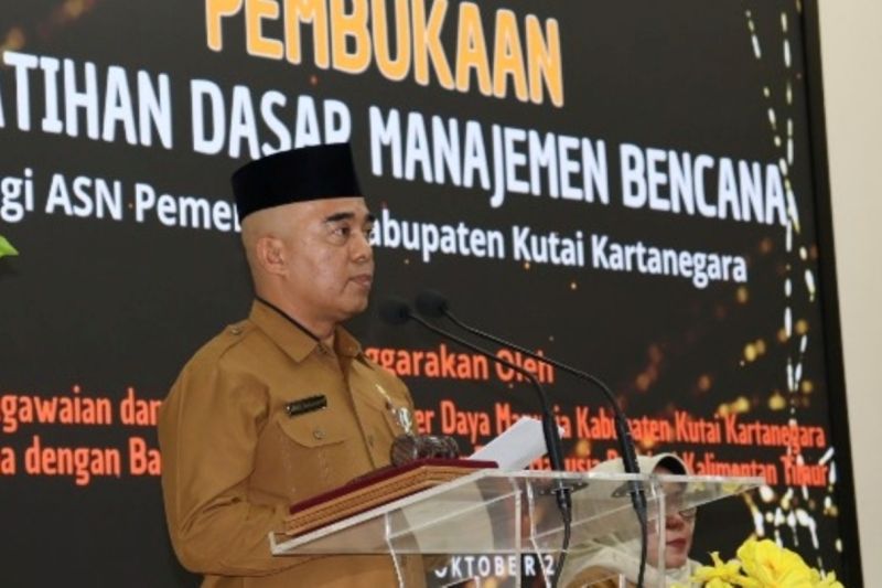 Pemkab Kukar Gelar Pelatihan Manajemen Bencana untuk Siaga Bencana