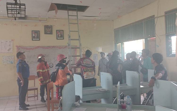 Giliran Ruang Lab TKJ SMKN 3 Palangka Raya Nyaris Terbakar