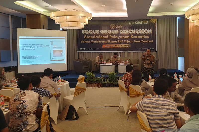 Edukasi Karantina untuk Eksportir PKE di Sumatera, Tingkatkan Potensi Pasar