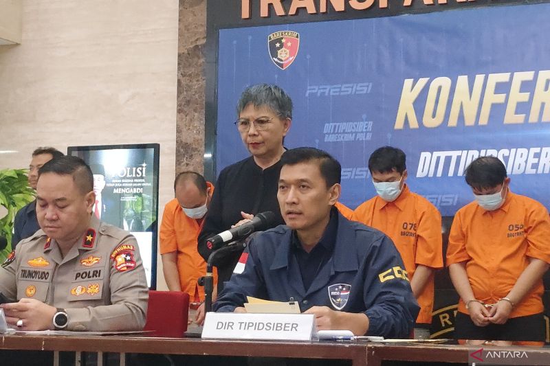 Polri Ungkap Jaringan Judi Daring Menggunakan WNA China