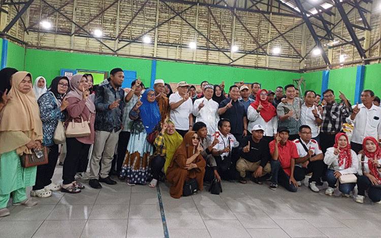 Ratusan Relawan HARATI Baamang Bertekad Menangkan Halikinnor-Irawati dalam Pilkada Kotim